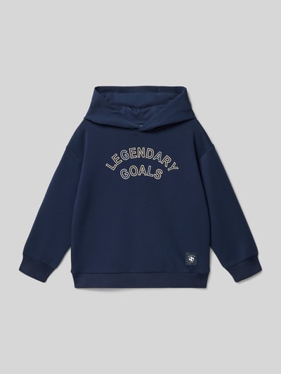Produktfoto, Hoodie mit Print von Mayoral für kinder in Dunkelblau aus Baumwoll-Mix mit Stretch-Anteil, Regular-Fit, Stitching