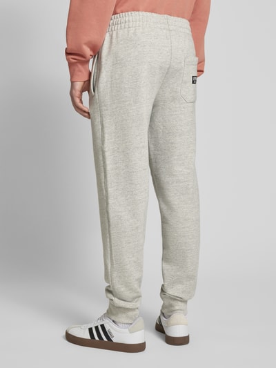 Superdry Sweatpants met labelstitching Lichtgrijs - 5