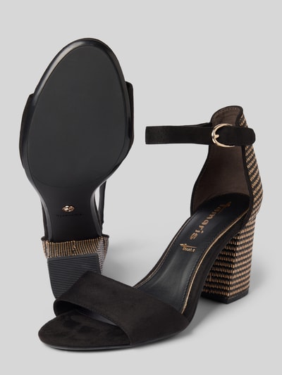 Tamaris Sandalette mit Blockabsatz Black 4