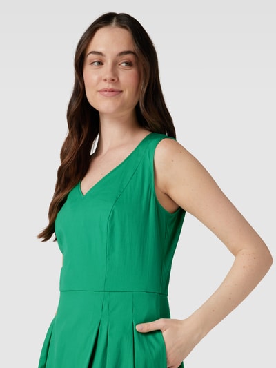 ROBE LÉGÈRE Mini-jurk met V-hals Groen - 3