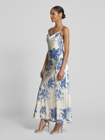Guess Maxikleid mit Spitzenbesatz Modell 'ADLE' Ecru 1