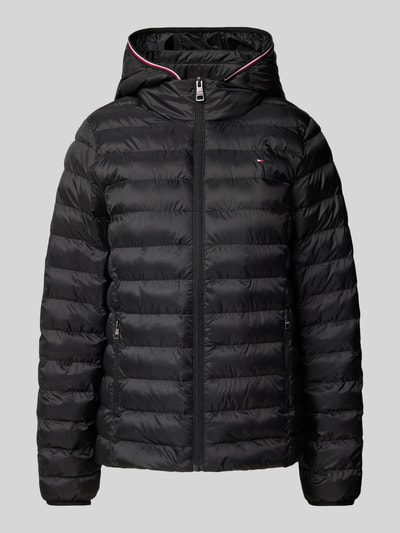 Tommy Hilfiger Gewatteerd jack met labelstitching Zwart - 2