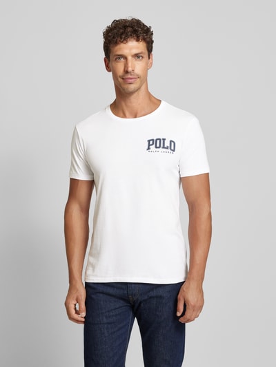 Polo Ralph Lauren T-shirt z nadrukiem z logo Biały 4