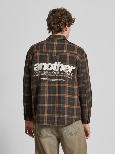 ANOTHER COTTON LAB Regular Fit Freizeithemd mit Kentkragen Mittelbraun 5