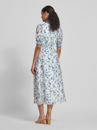 Forever New Avondjurk met knoopsluiting, model 'Rochelle' Lichtblauw - 5