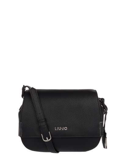 Liu Jo White Crossbody Bag mit Logo-Applikation  Black 2