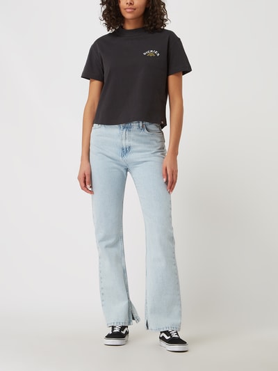 Dickies Boxy Fit T-Shirt aus Baumwolle Modell 'Fort Lewis' Schwarz 1