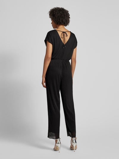 s.Oliver BLACK LABEL Jumpsuit in riblook Zwart - 5