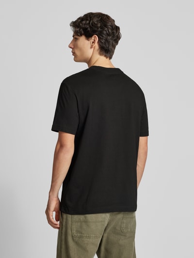 Calvin Klein Jeans T-Shirt mit Label-Print Black 5