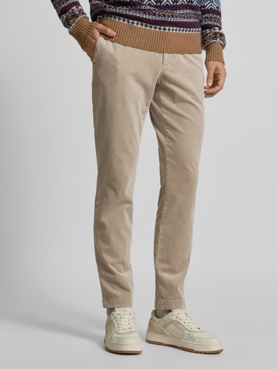 ALBERTO Hose aus Feincord mit Tunnelzug Modell 'Jump' Beige 4