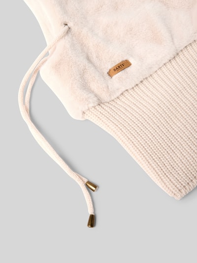 Barts Balaclava mit geripptem Abschluss Modell 'Eliess Hood' Offwhite 2
