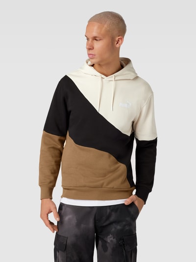 PUMA PERFORMANCE Hoodie met colour-blocking-design Middenbruin - 4