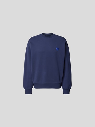 Carhartt WIP Sweatshirt in melierter Optik Blau 2