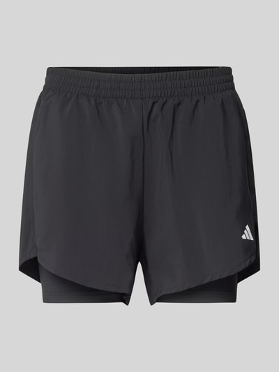 ADIDAS SPORTSWEAR Loose Fit Shorts im Double-Layer-Look Black 1