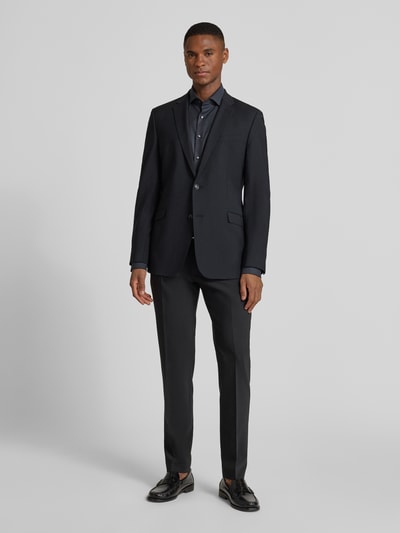 OLYMP Level 5 Slim Fit Businesshemd aus Baumwoll-Mix mit Kentkragen Anthrazit 1