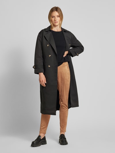 Raffaello Rossi Slim fit broek met siernaden, model 'CANDICE' Camel - 1