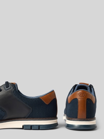 bugatti Schnürschuhe mit Strukturmuster Modell 'Sandman' Marine 2