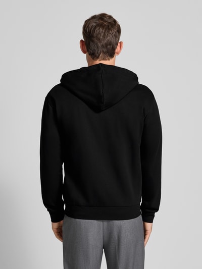 Tom Tailor Denim Regular Fit Sweatjacke aus Baumwoll-Mix BLACK 5