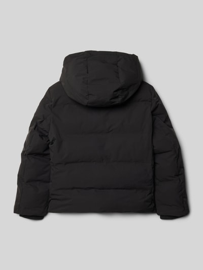 CARS JEANS Kurtka pikowana z kieszeniami zapinanymi na zamek błyskawiczny model ‘MUYLA’ Czarny 3