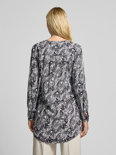 Christian Berg Woman Bluse aus Viskose mit Knopfleiste Black 5