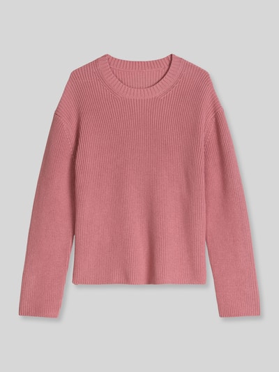 Marc O'Polo Loose Fit Pullover aus reiner Baumwolle Pink 2