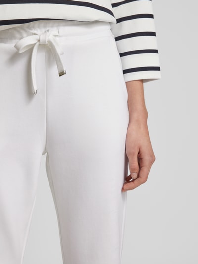 Christian Berg Woman Sweatpants van katoenmix Wit - 3