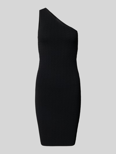 Guess Sukienka o długości do kolan na jedno ramię model ‘HELENA’ Czarny 2