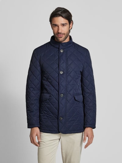 Christian Berg Men Steppjacke mit Pattentaschen Marine 4