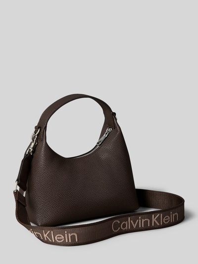 CK Calvin Klein Umhängetasche mit abnehmbaren Schulterriemen Dunkelbraun 4