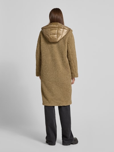 Frieda & Freddies Mantel mit Steppeinsatz Modell 'GINE2' Khaki 5