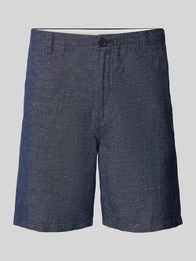 SELECTED HOMME Regular Fit Shorts mit Webmuster Marine 2