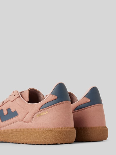 Flamingos Life Sneakersy z detalami z logo model ‘BURELA SLIM’ Mocnoróżowy 2