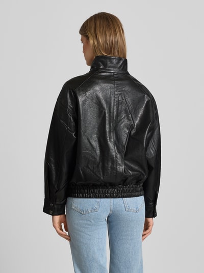 ONLY Regular Fit Blouson in Lederoptik Modell 'JULIA' Black 5