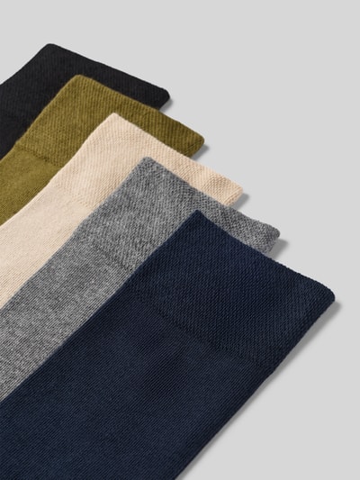 MCNEAL Socken im 5er-Pack mit gerippten Bündchen Oliv 2