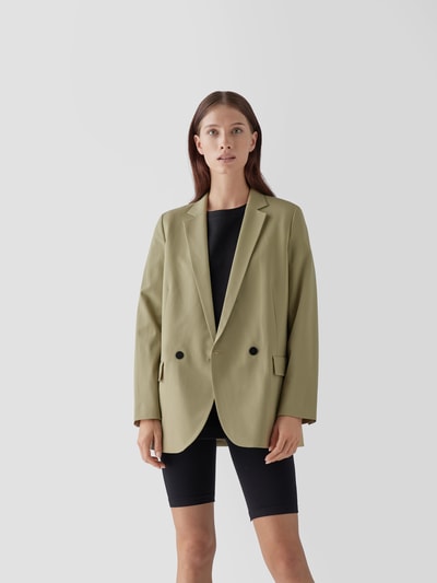 Theory Blazer mit Pattentaschen Beige 4