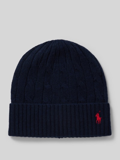 Polo Ralph Lauren Muts van een mix van wol en kasjmier Marineblauw - 1