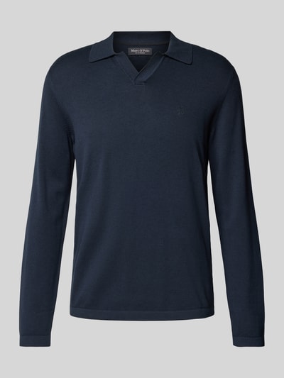 Marc O'Polo Pullover met kasjmiergehalte Marineblauw - 2