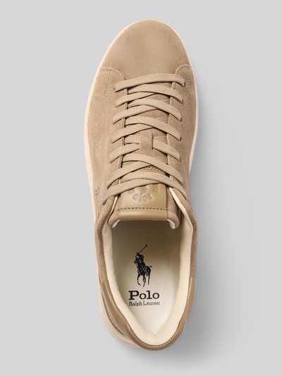 Polo Ralph Lauren Sneakersy z wyhaftowanym logo Ziemisty brązowy 3