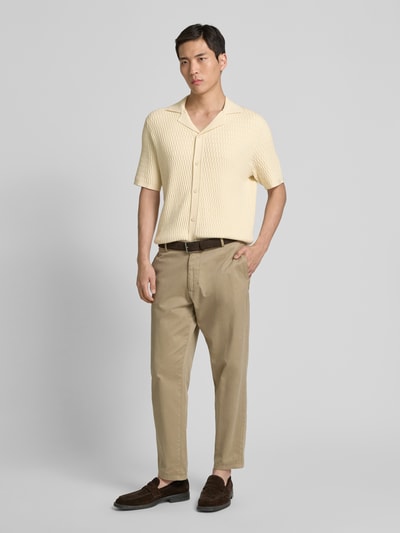 JAKE*S STUDIO MEN Vest met knoopsluiting Ecru - 1