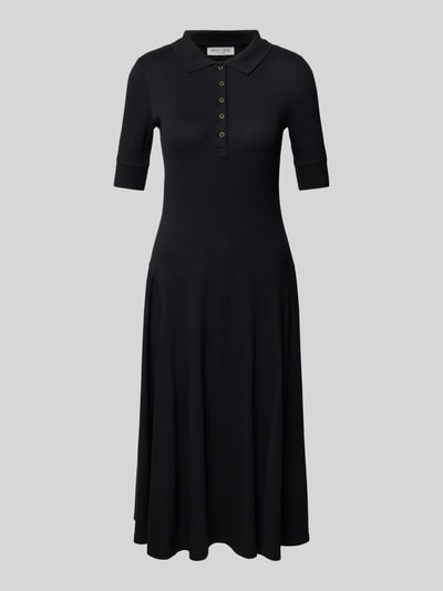 Christian Berg Woman Polojurk met drukknoopsluiting Zwart - 2