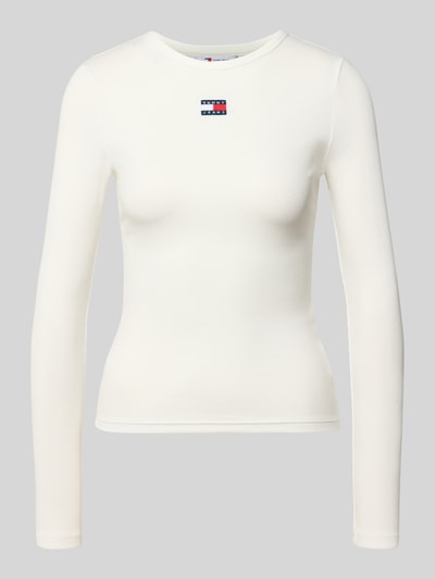 Tommy Jeans Slim fit shirt met lange mouwen van katoenmix Wit - 2