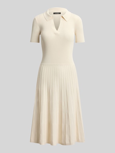 Lauren Ralph Lauren Freizeitkleid aus Viskose-Mix Ecru 2