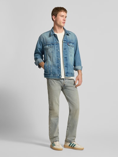 Levi's® Kurtka jeansowa o kroju relaxed fit z czystej bawełny Jasnoniebieski 1