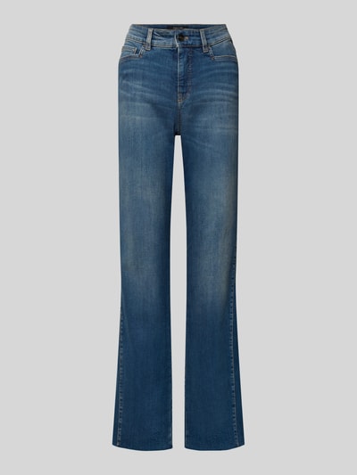 Marc Cain Bootcut Jeans im 5-Pocket-Design Bleu Melange 2