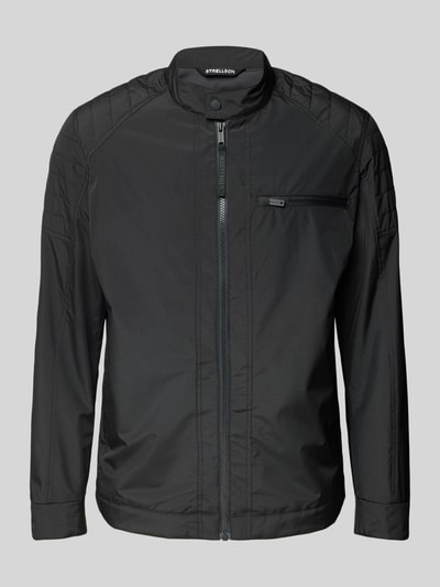 Strellson Jacke mit Stehkragen Modell 'Rockston' Black 2