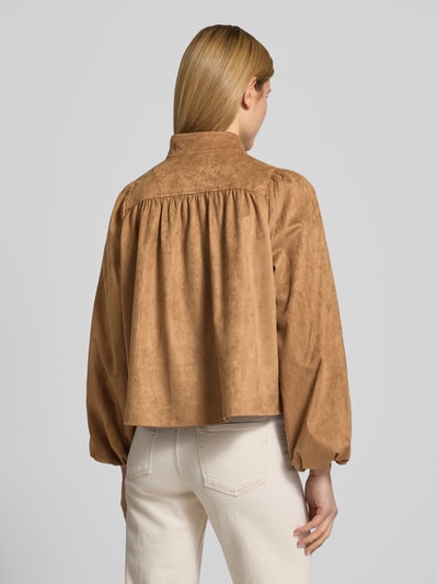 Neo Noir Jacke in Leder-Optik Modell 'TIRSA' Camel 5