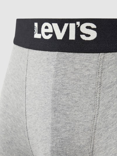 Levi's® Boxershorts mit Label-Bund im 3er-Pack Black 2