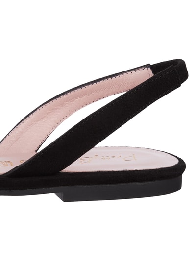 Pretty Ballerinas Ballerinas aus Veloursleder Black 2