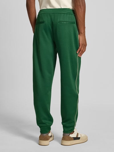 ARMANI EXCHANGE Spodnie dresowe z elastycznym ściągaczem Zielony 5