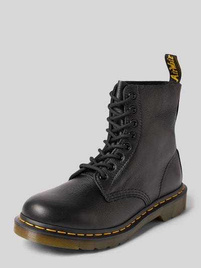 Dr. Martens Schnürstiefel mit Logo-Patch Modell 'Eye' Black 1